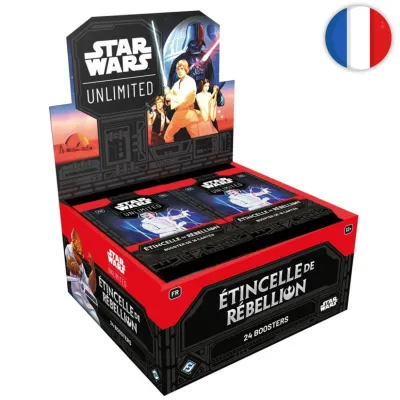 Star Wars Unlimited (FR) - Boîte de 24 boosters - Set 01 Étincelle de Rébellion