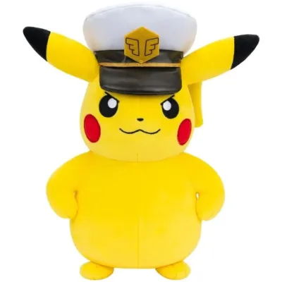 Pokémon - Peluche Capitaine Pikachu (20cm)