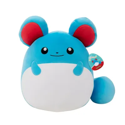 Pokémon - Peluche Squishmallows - Marill (35cm)