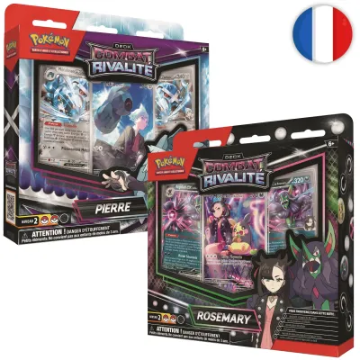 Pokémon (FR) - Deck Combat Rivalité - Rosemary &amp; Pierre
