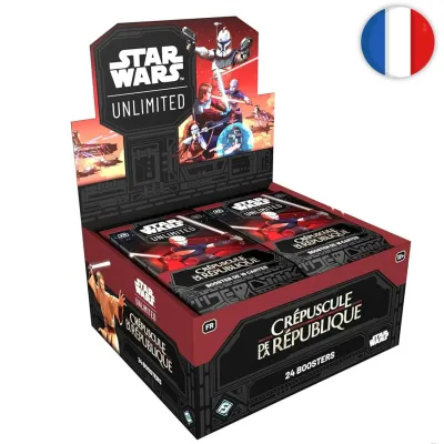 Star Wars Unlimited (FR) - Boîte de 24 boosters - Set 03 Crépuscule de la République