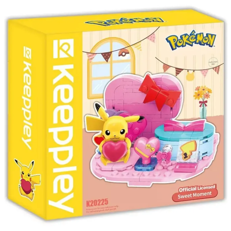 Pokémon - Keeppley Block - 17937 Pikachu Sweet Moment