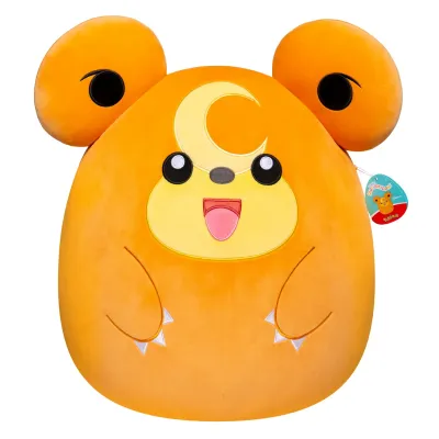 Pokémon - Peluche Squishmallows - Teddiursa (35cm)