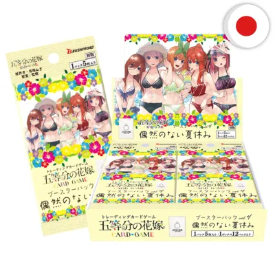 The Quintessential Quintuplets CG (JPN) - Display 12 boosters - BP04 Guuzen no nai Natsuyasumi