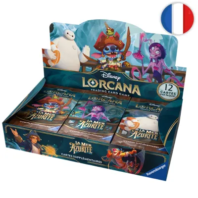 Lorcana (FR) - Display 24 boosters - CHAP6 La Mer Azurite