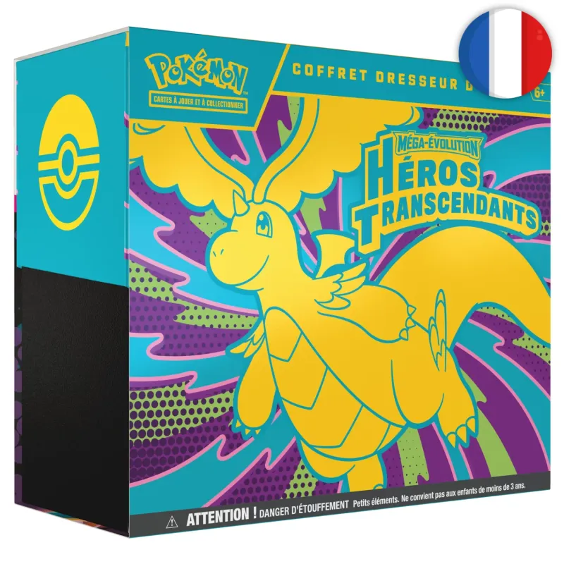 🟣[PRÉCO] Pokémon (FR) - ETB Coffret Dresseur d'Élite - ME02.5 Héros Transcendants