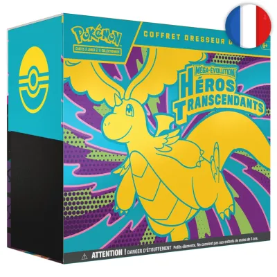 🟣[PRÉCO] Pokémon (FR) - ETB Coffret Dresseur d'Élite - ME02.5 Héros Transcendants