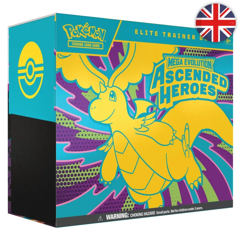 🟣[PRÉCO] Pokémon (EN) - ETB Coffret Dresseur d'Élite - ME02.5 Héros Transcendants