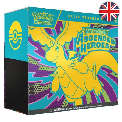 🟣[PRÉCO] Pokémon (EN) - ETB Coffret Dresseur d'Élite - ME02.5 Héros Transcendants