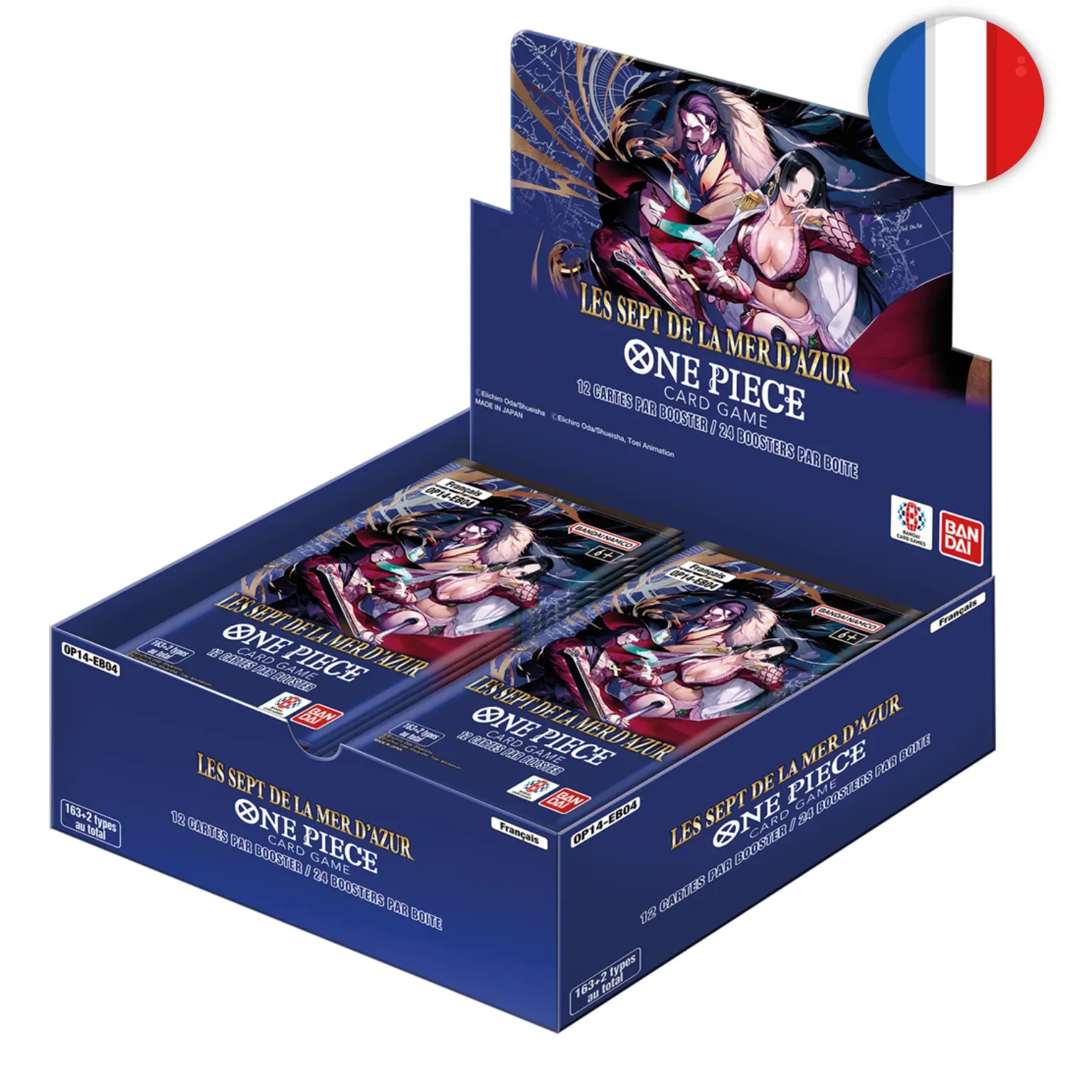 One Piece (FR) - Display de 24 boosters - OP14 Les Sept de la Mer d'Azur