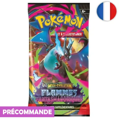 🟣[PRÉCO] Pokémon (FR) - Booster à l'unité - ME02 Flammes Fantasmagoriques