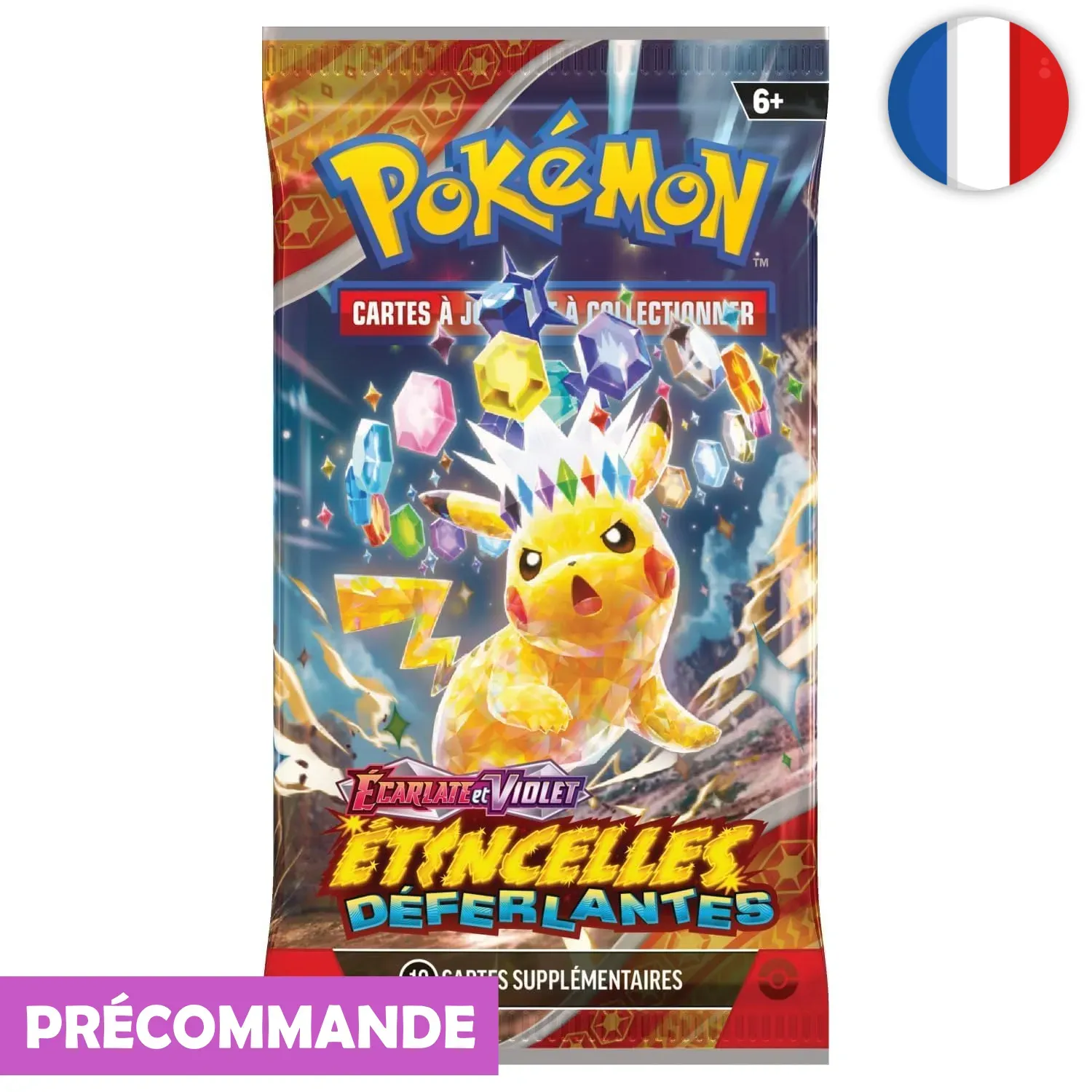 🟣[PRÉCO] Pokémon (FR) - Booster à l'unité - EV08 Étincelles Déferlantes