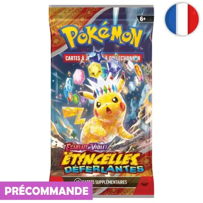 🟣[PRÉCO] Pokémon (FR) - Booster à l'unité - EV08 Étincelles Déferlantes