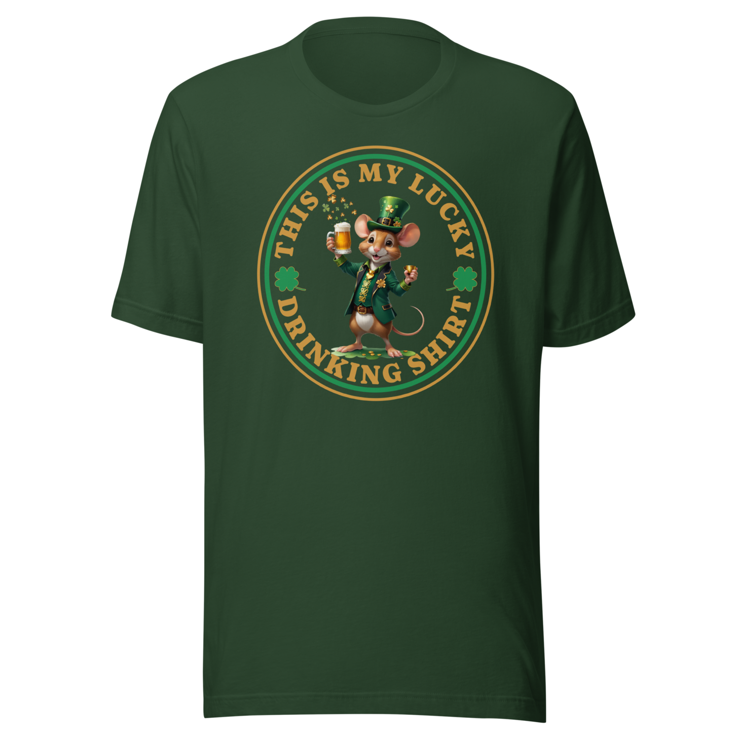 Lucky Drinking Shirt Boy Mouse