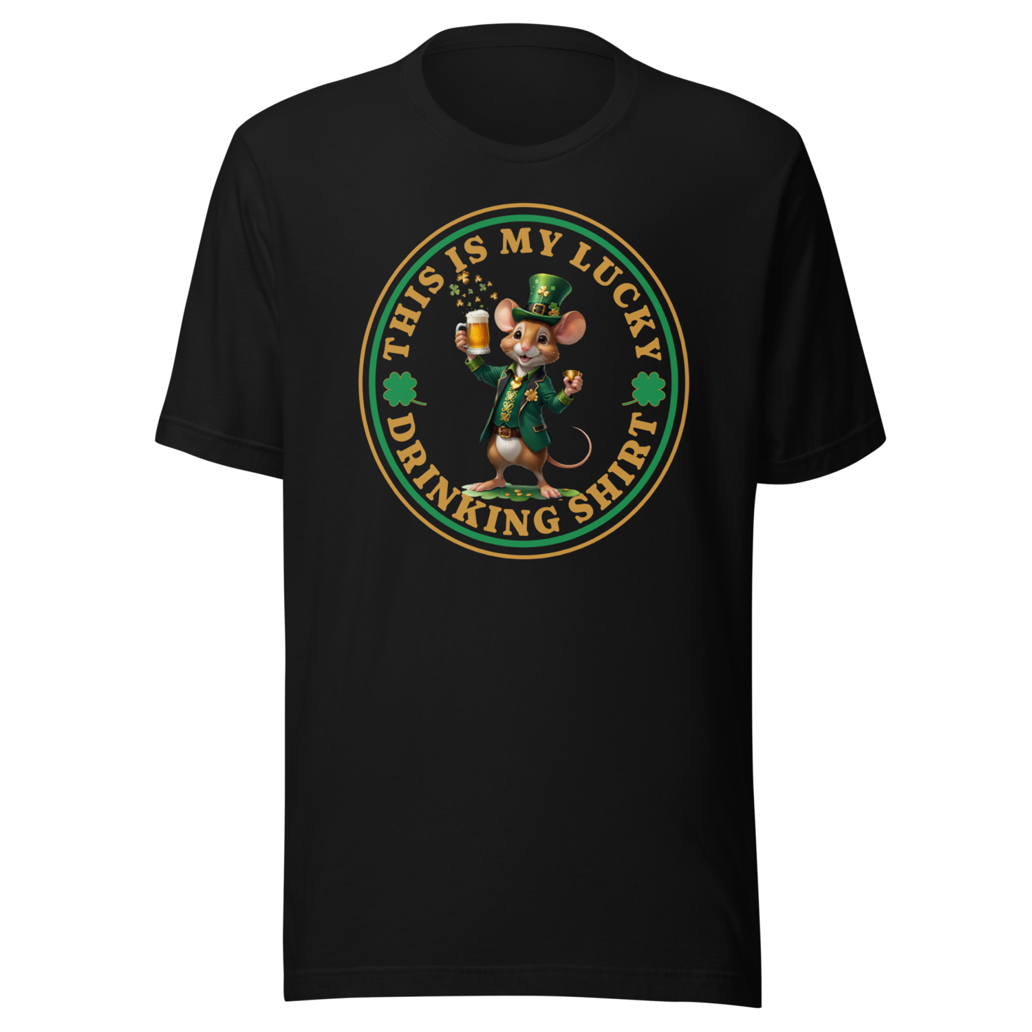 Lucky Drinking Shirt Boy Mouse