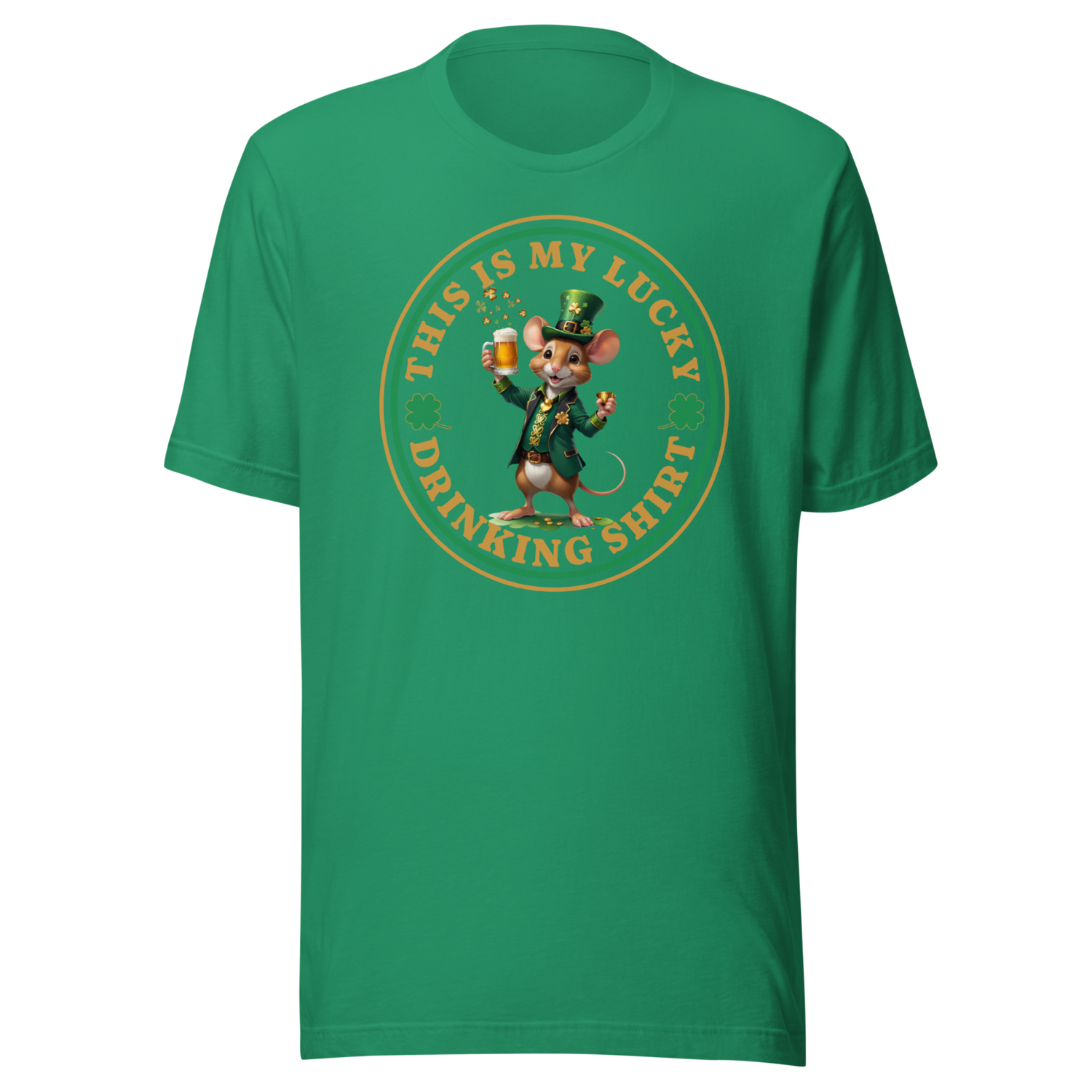 Lucky Drinking Shirt Boy Mouse