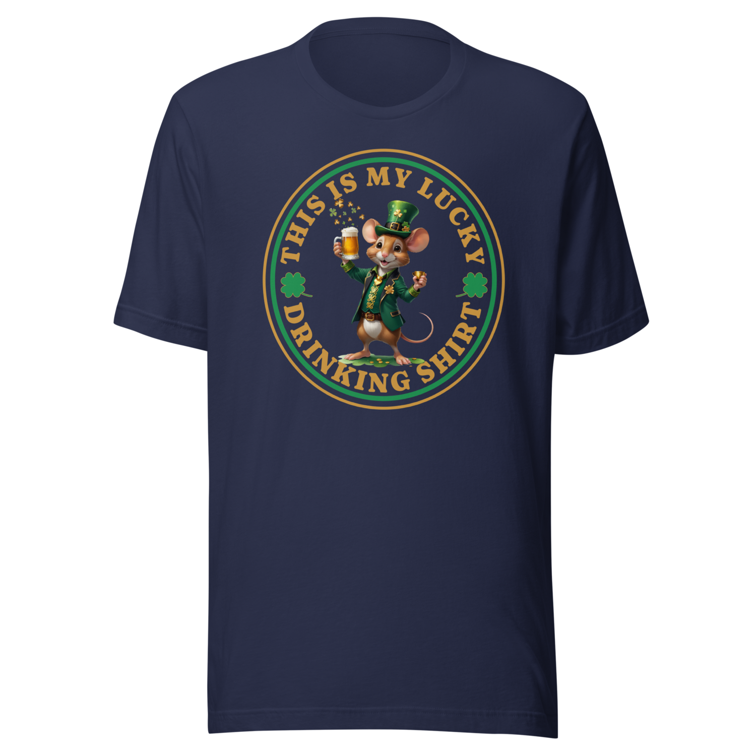 Lucky Drinking Shirt Boy Mouse
