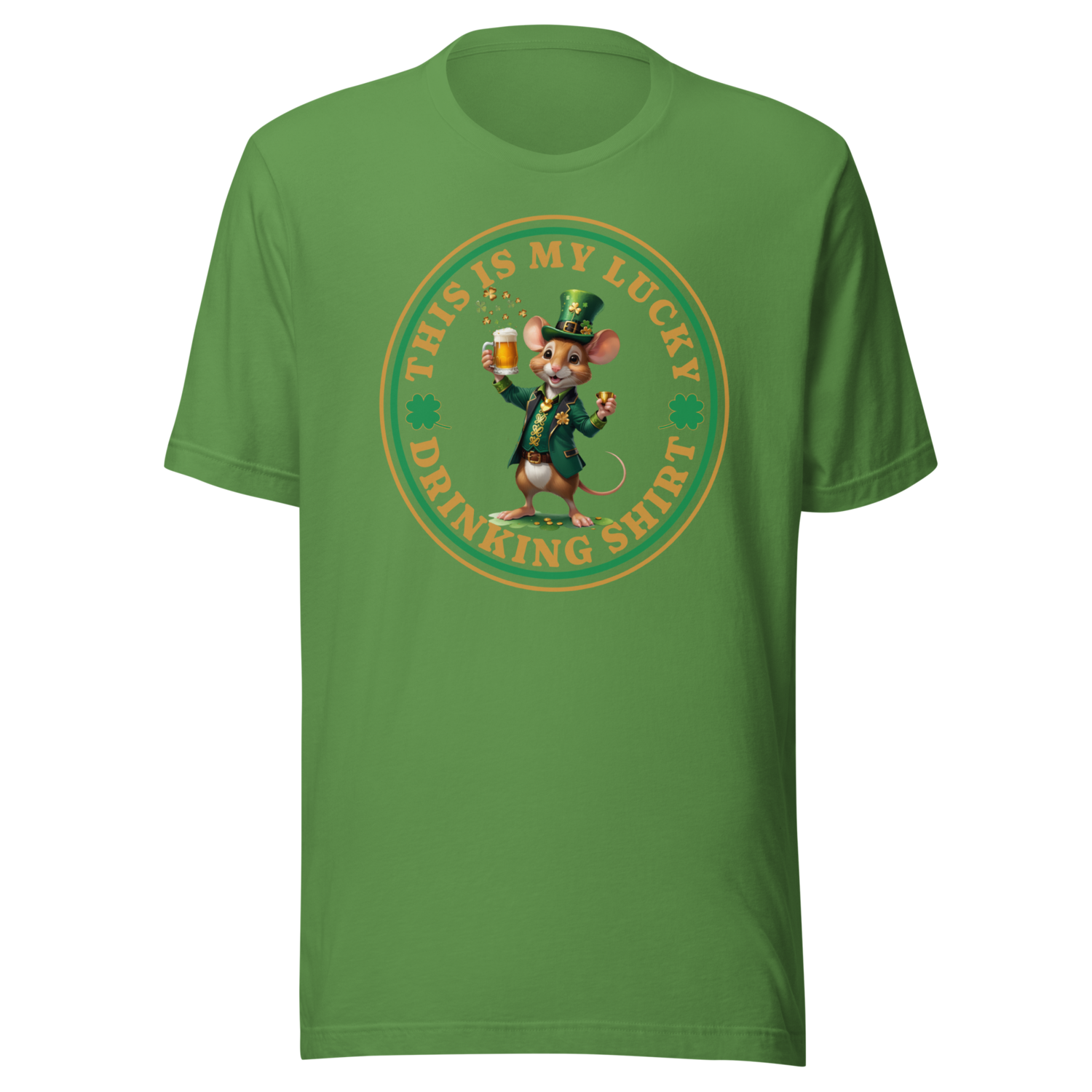 Lucky Drinking Shirt Boy Mouse