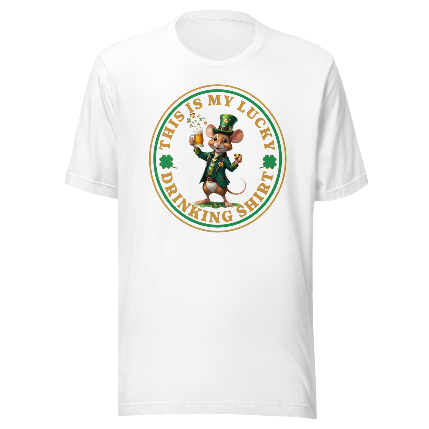 Lucky Drinking Shirt Boy Mouse
