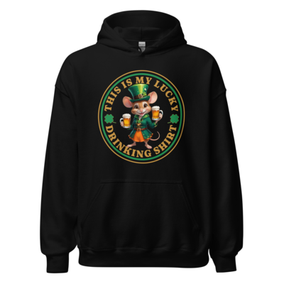 Lucky Drinking Shirt Girl Mouse