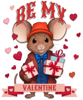 Be My Valentine Mouse