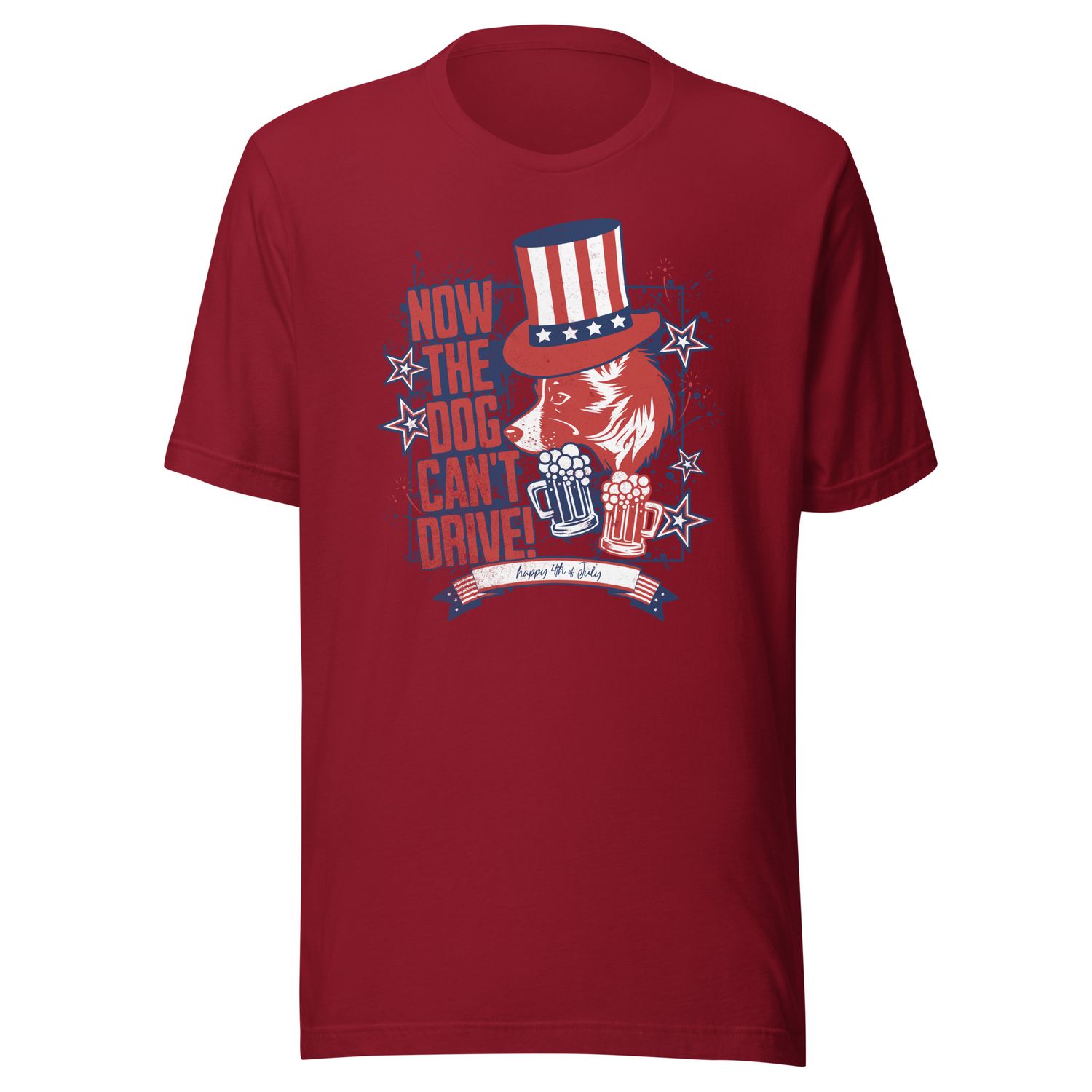 Now the Dog Can&#39;t Drive 4th of July Edition