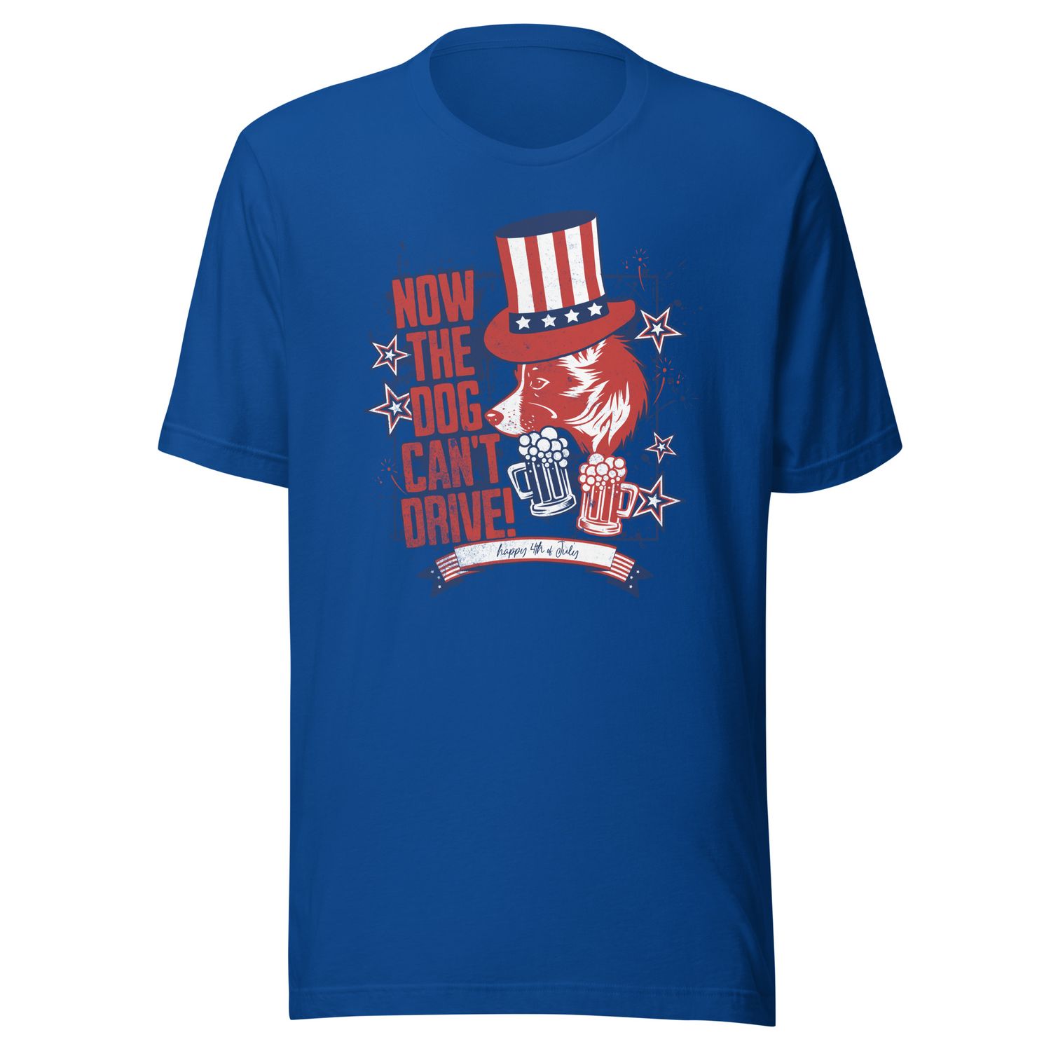 Now the Dog Can&#39;t Drive 4th of July Edition