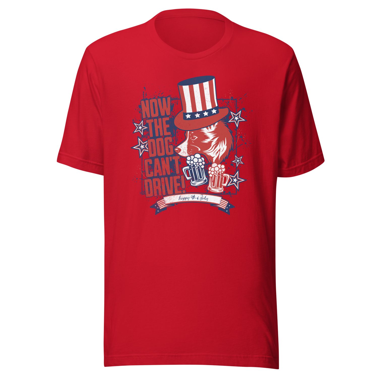 Now the Dog Can&#39;t Drive 4th of July Edition