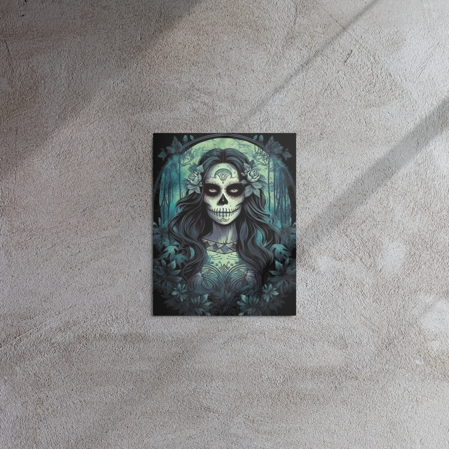 Lunar Grace: Enigmatic Sugar Skull
