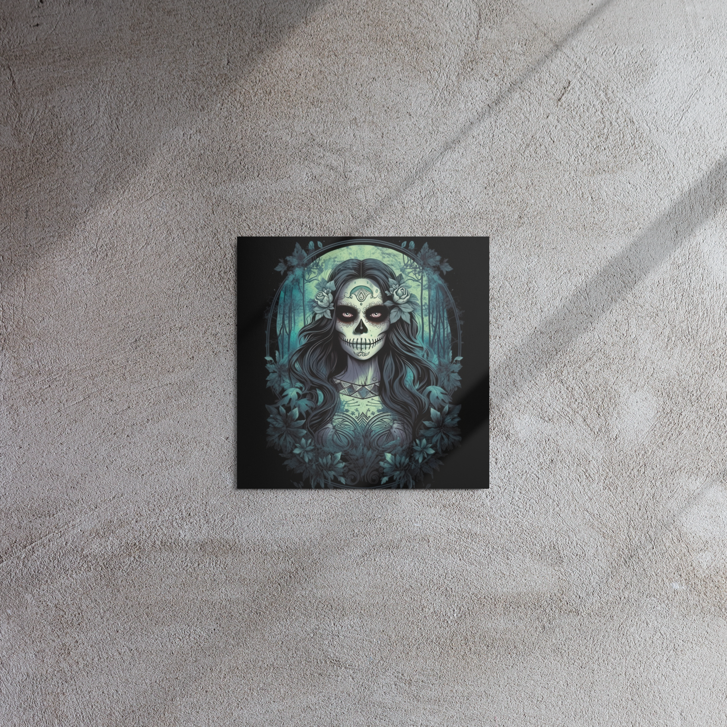 Lunar Grace: Enigmatic Sugar Skull
