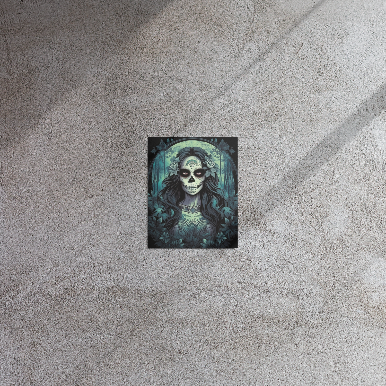 Lunar Grace: Enigmatic Sugar Skull