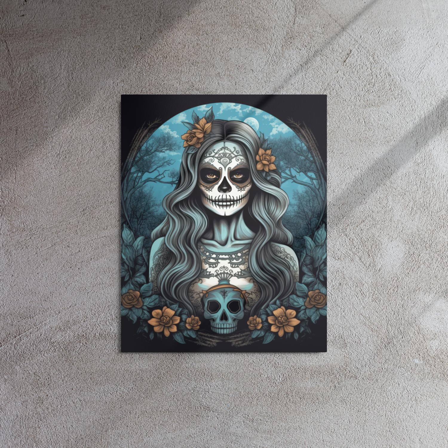 Starlit Reverie Mystical Sugar Skull