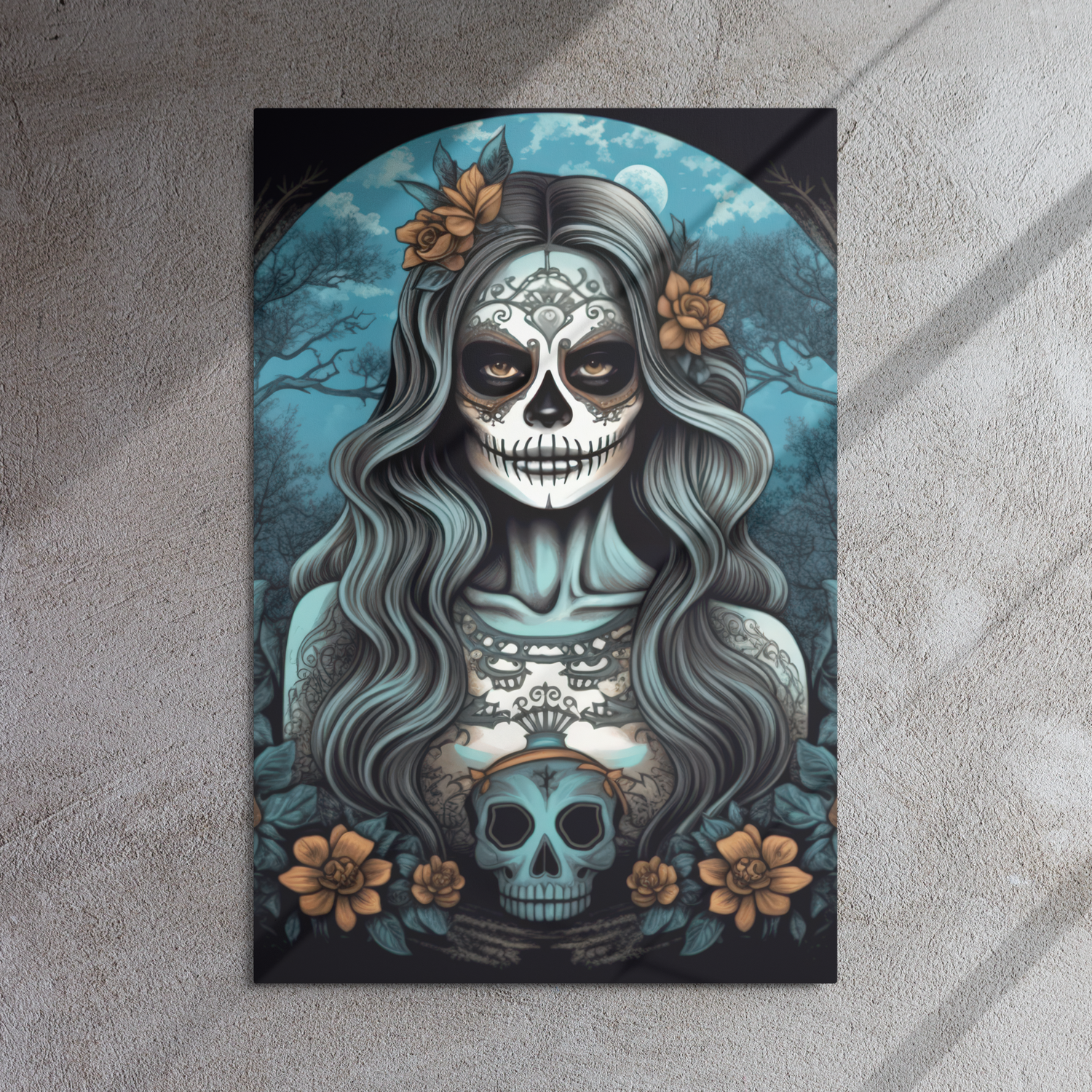 Starlit Reverie Mystical Sugar Skull