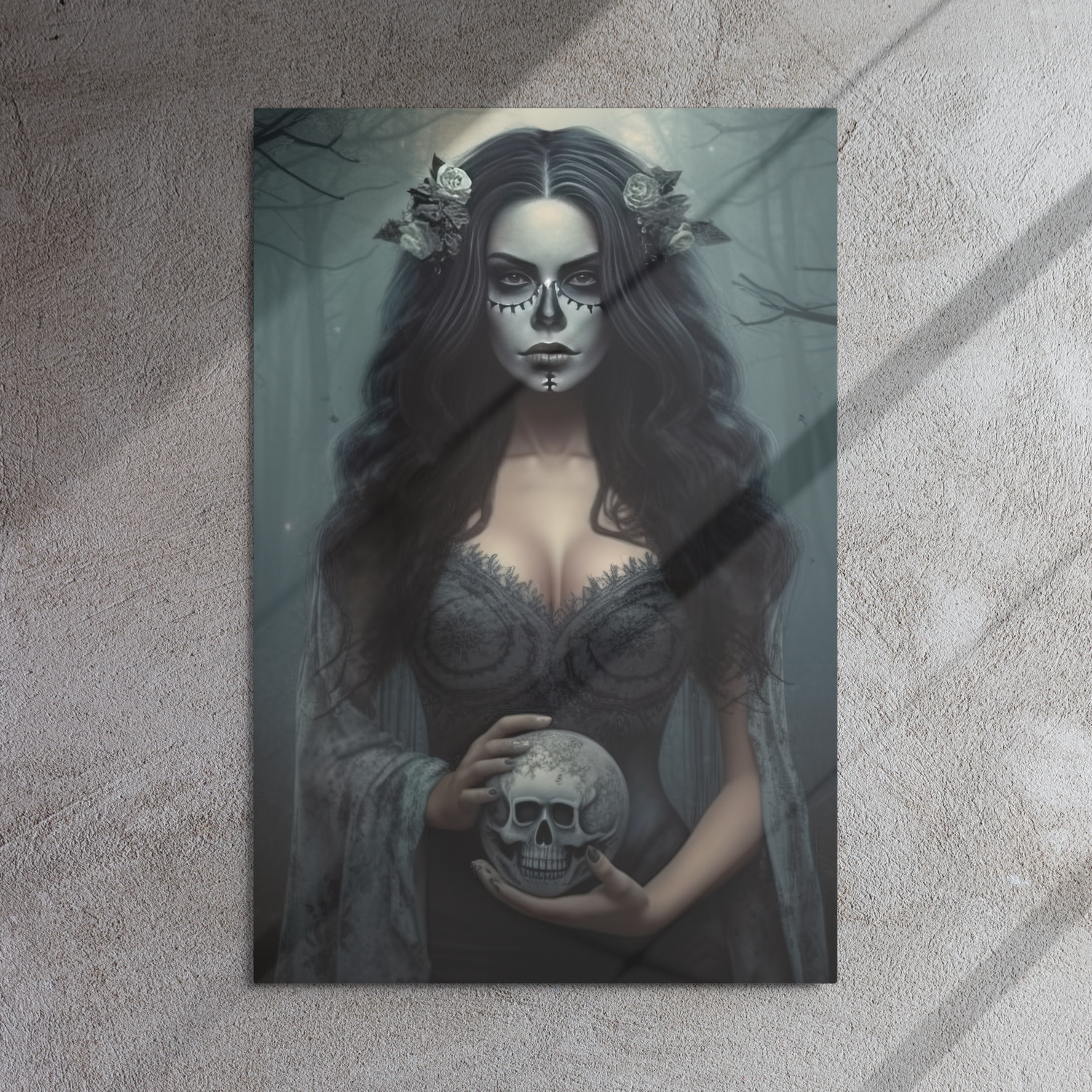 Celestial Sugar Skull Maiden