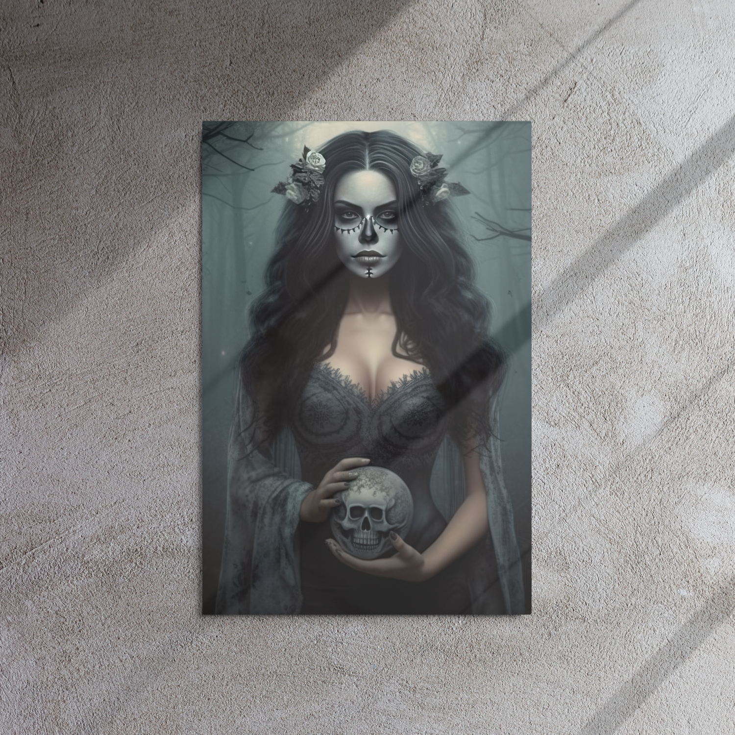 Celestial Sugar Skull Maiden