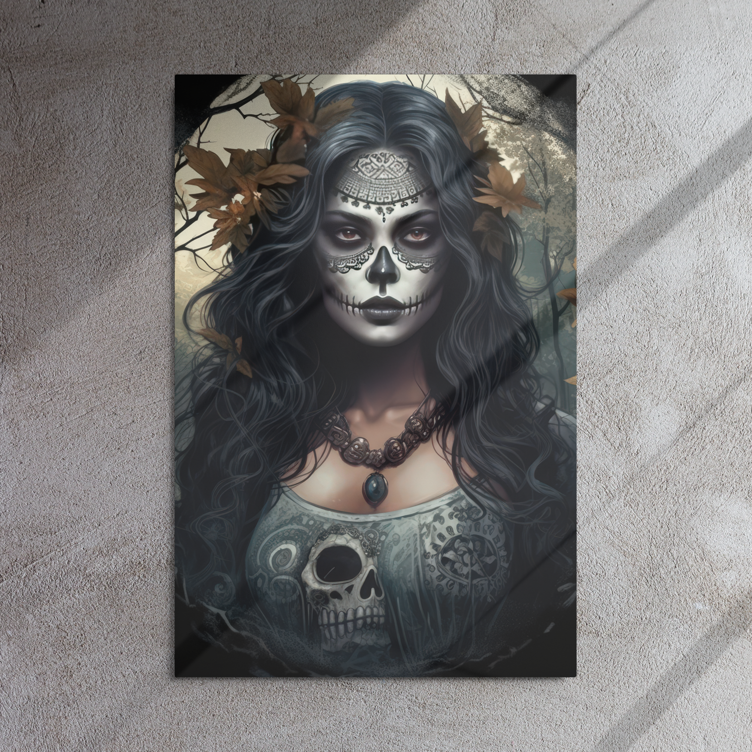 Ethereal Sugar Skull Muse