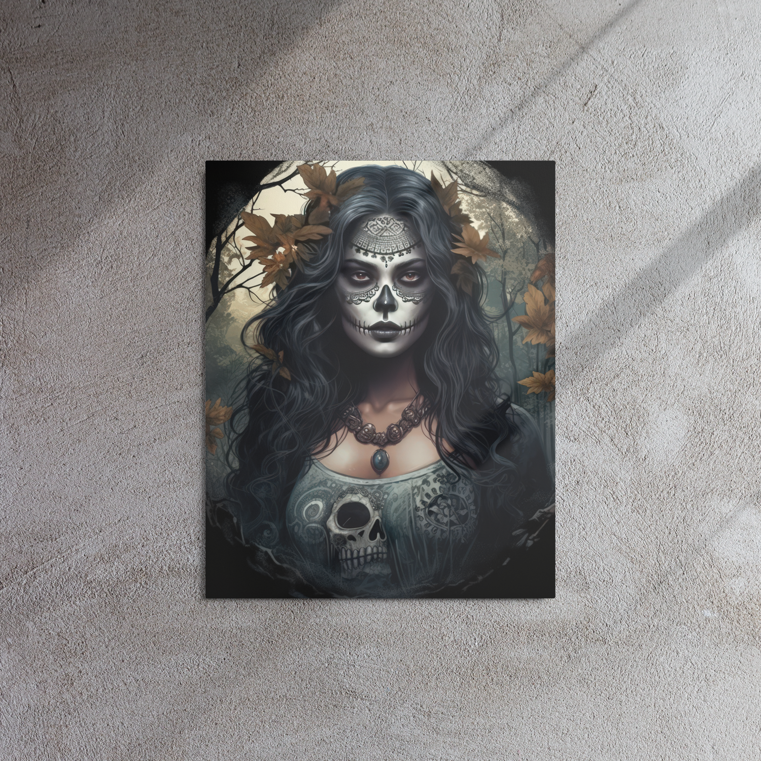 Ethereal Sugar Skull Muse