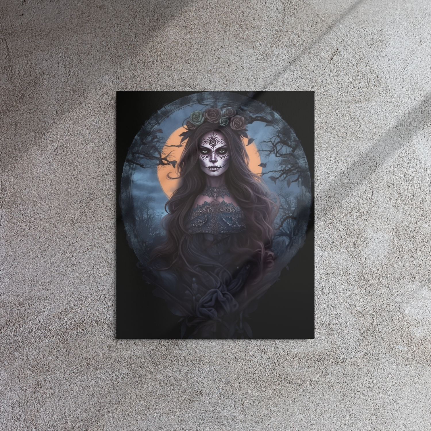 Gothic Elegance: Sugar Skull Enchantress