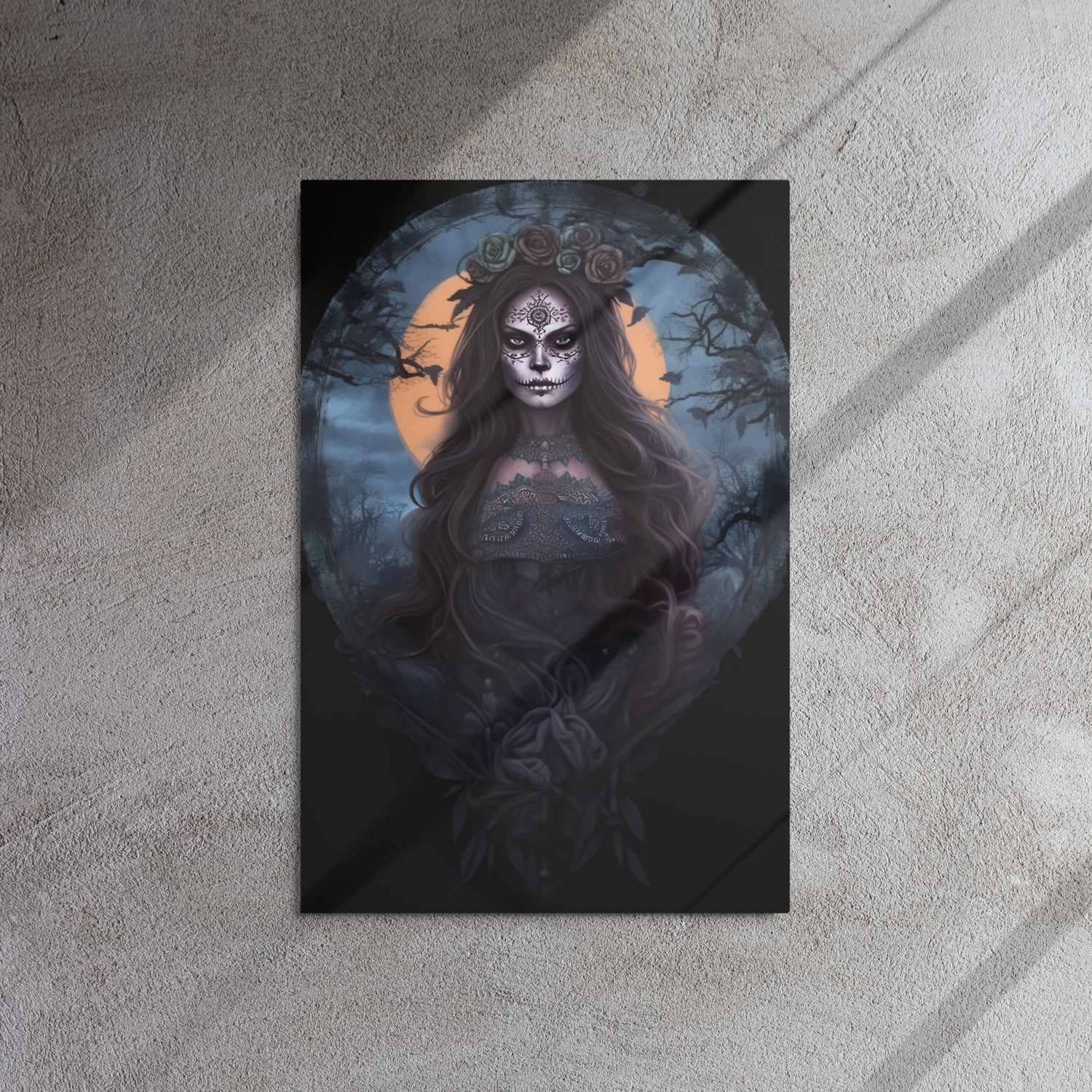 Gothic Elegance: Sugar Skull Enchantress