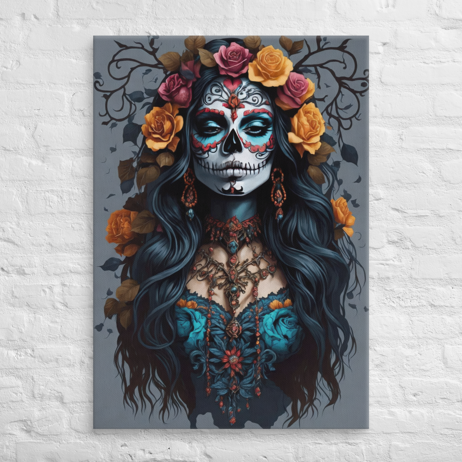 Sugar Skull Nature Beauty