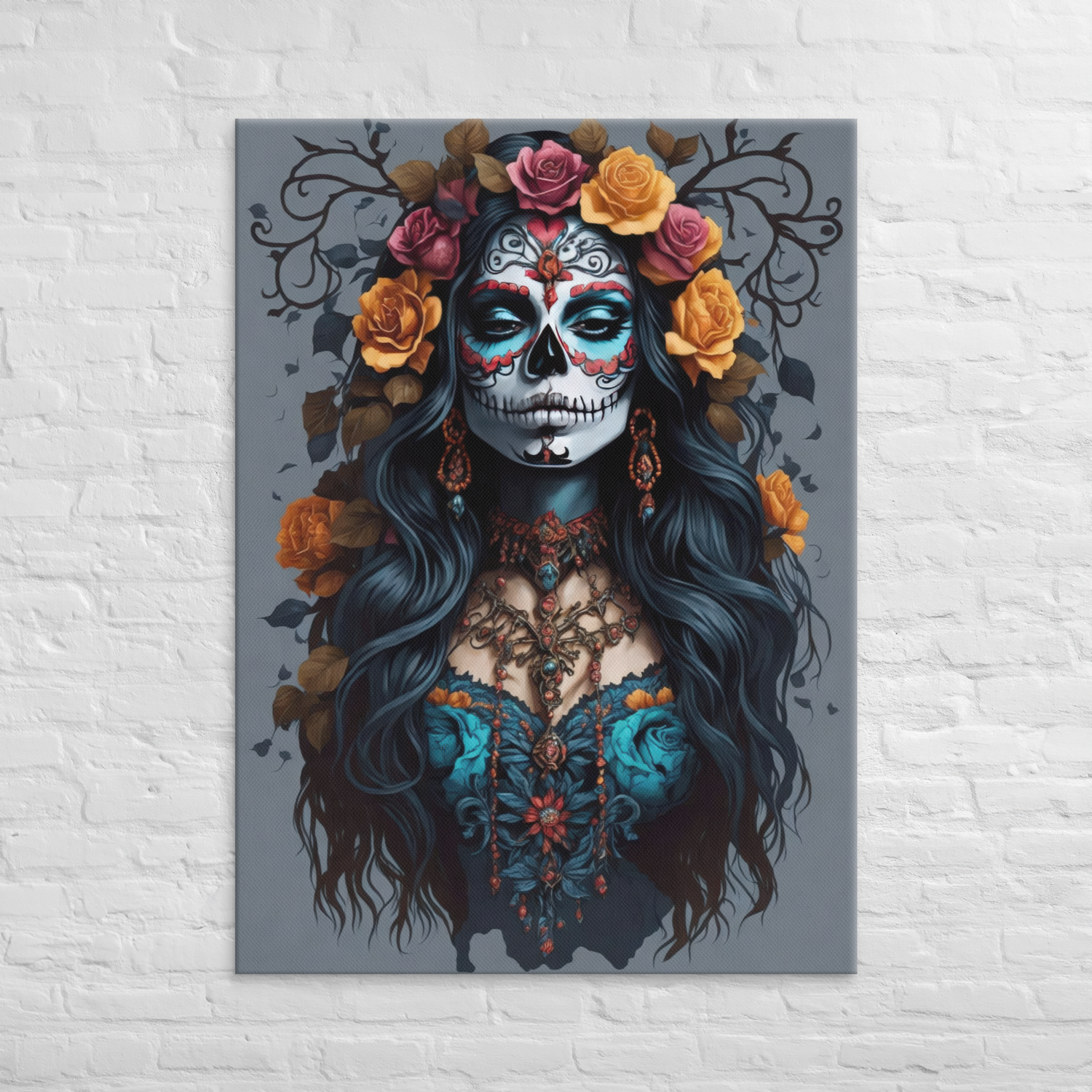 Sugar Skull Nature Beauty