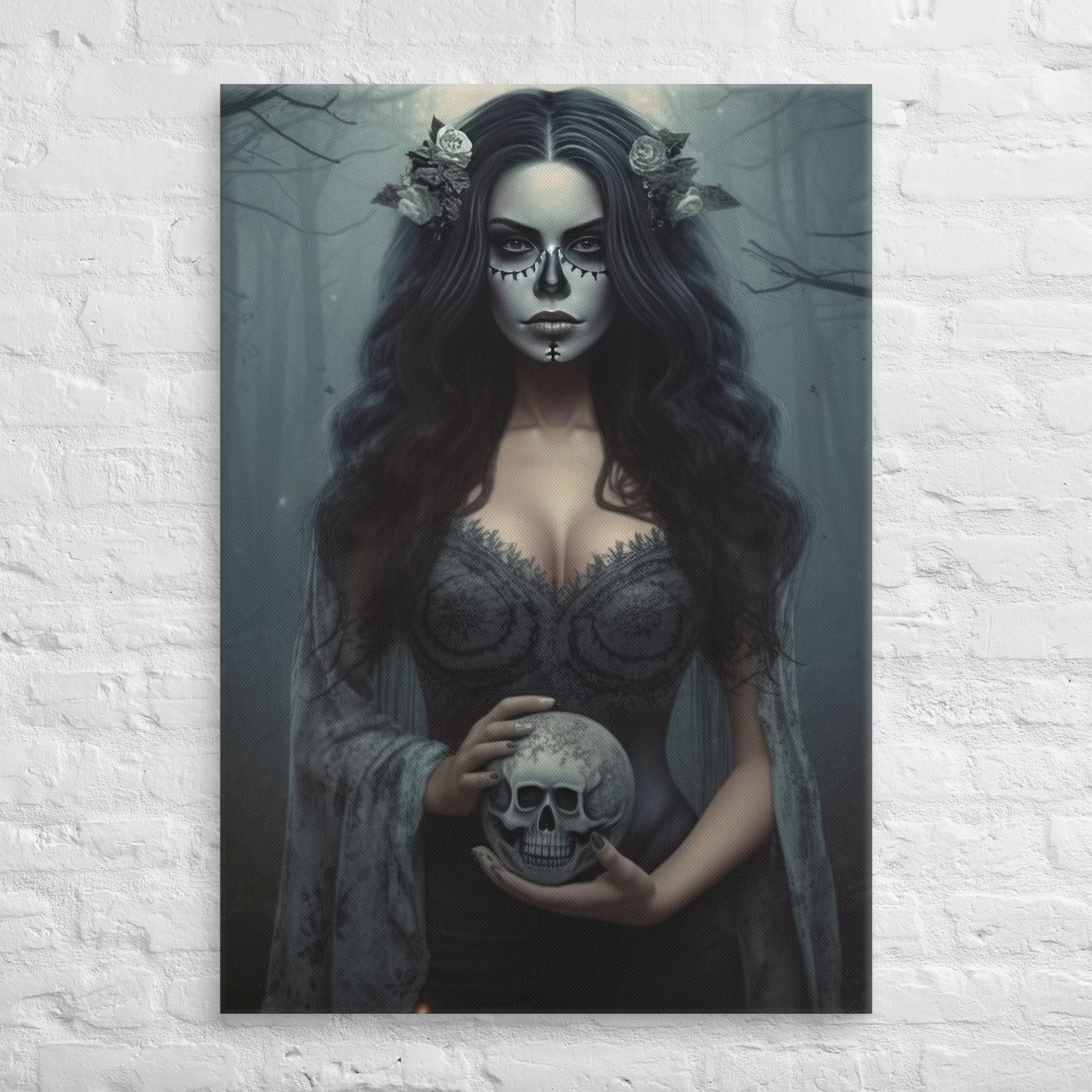 Celestial Sugar Skull Maiden