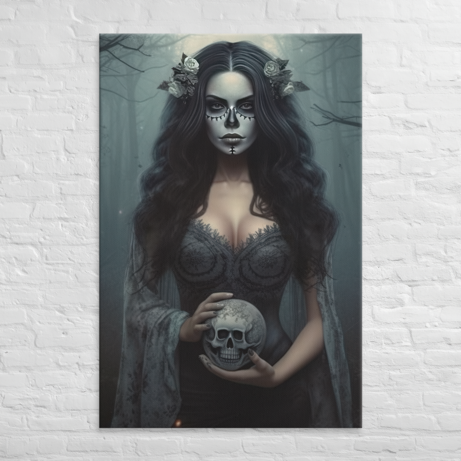 Celestial Sugar Skull Maiden