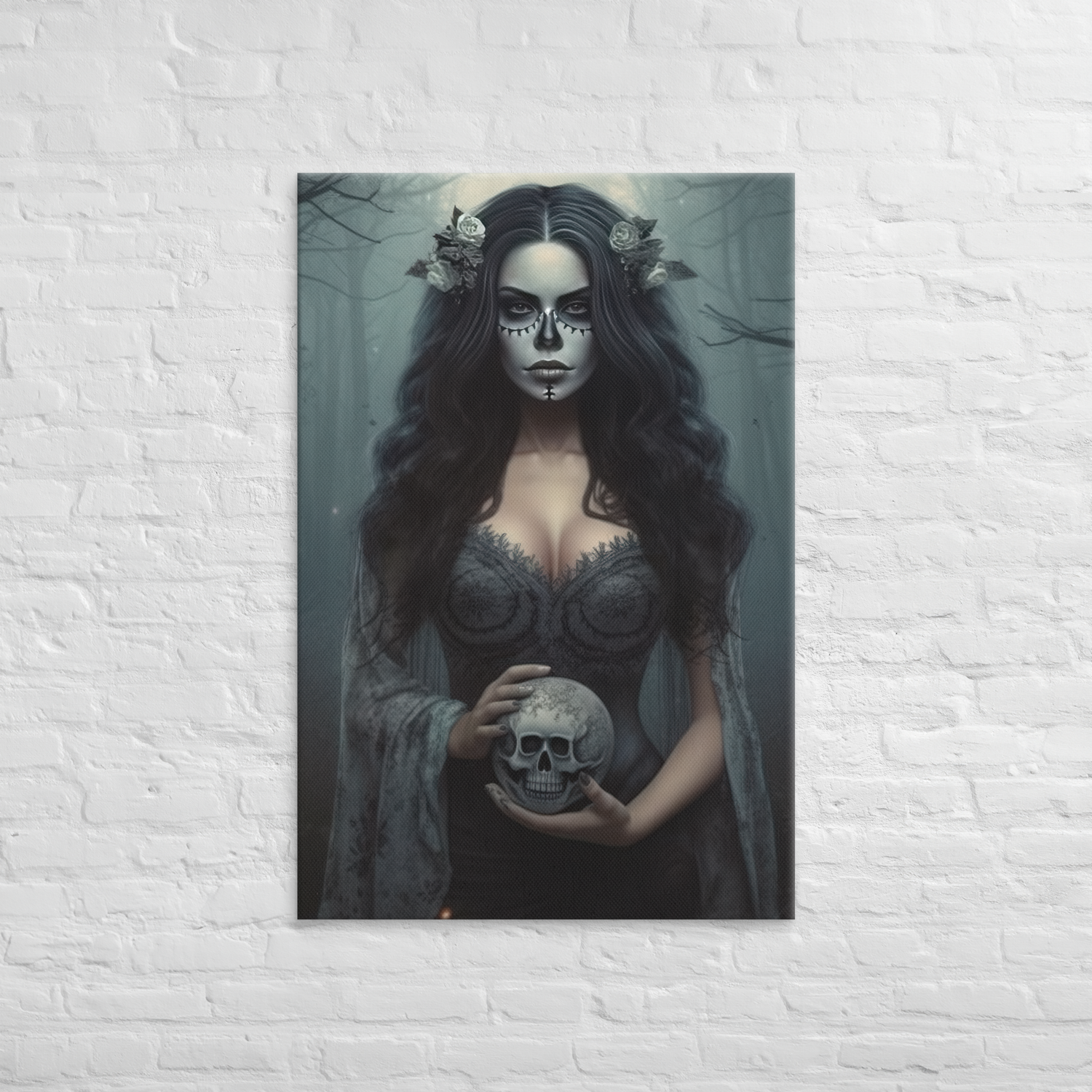 Celestial Sugar Skull Maiden