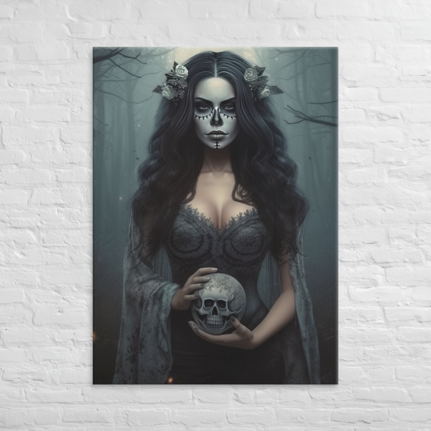 Celestial Sugar Skull Maiden
