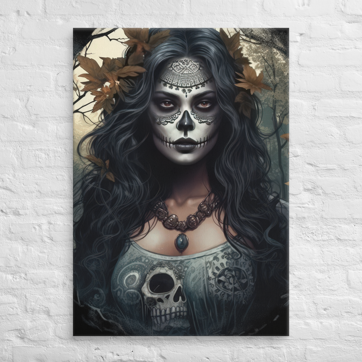 Ethereal Sugar Skull Muse