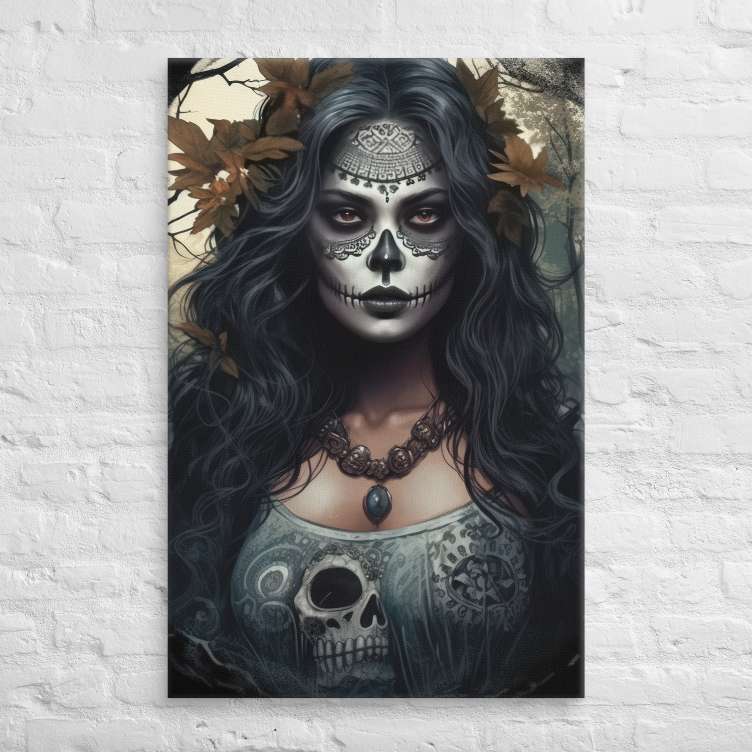 Ethereal Sugar Skull Muse