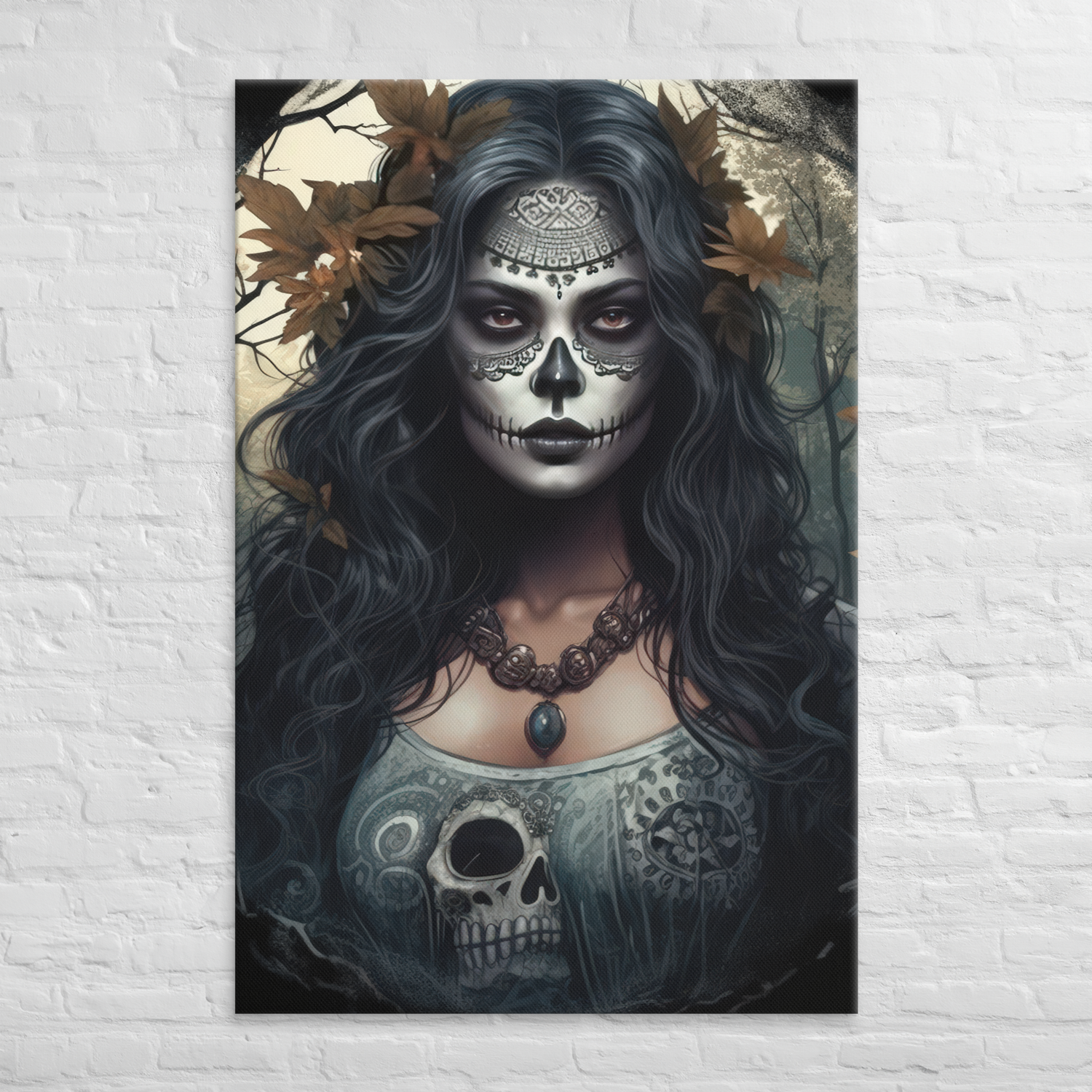 Ethereal Sugar Skull Muse