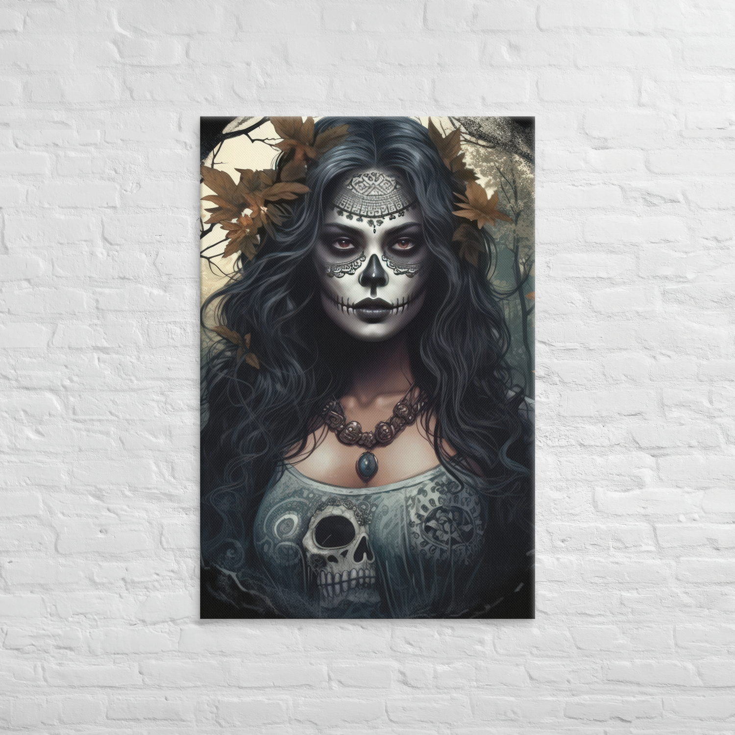 Ethereal Sugar Skull Muse