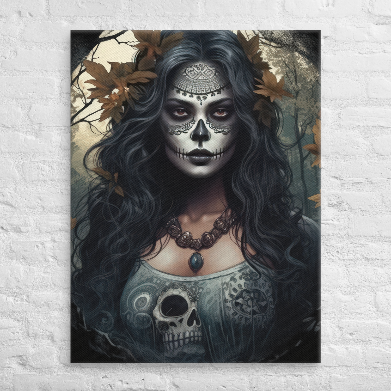 Ethereal Sugar Skull Muse